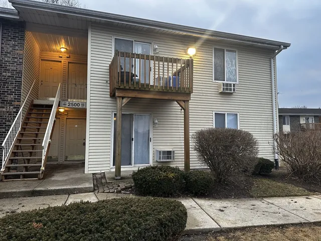 a front view of house