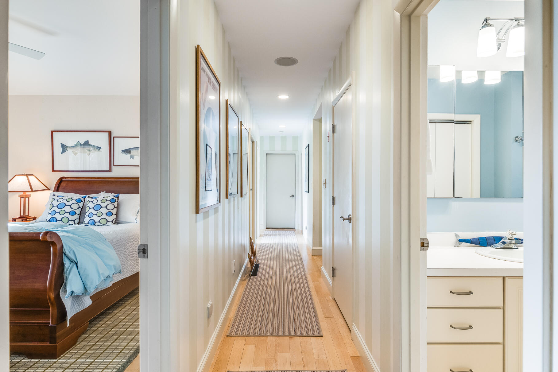 65 Massasoit Road Wellfleet, MA 02667 - Photo 20 of 86 a view of a bathroom from the hallway