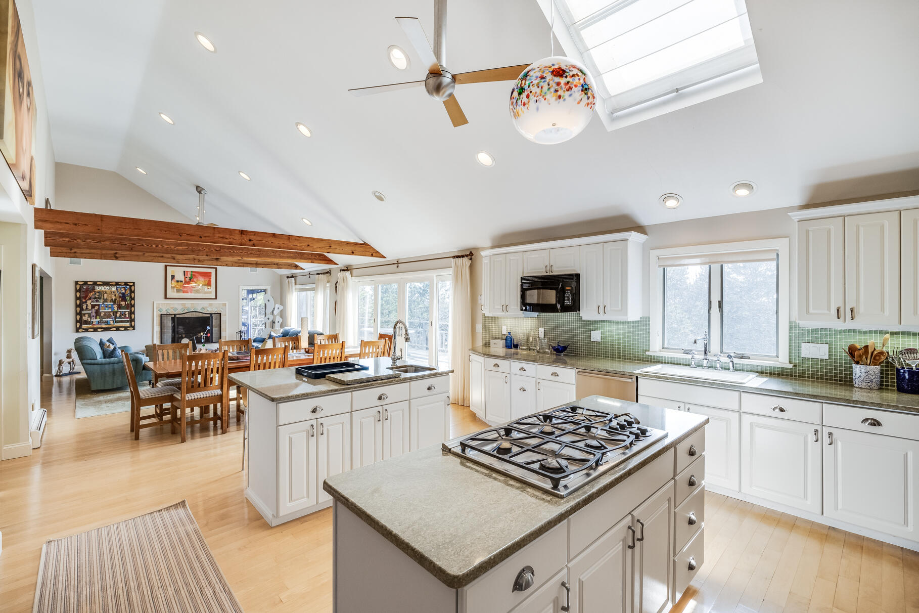65 Massasoit Road Wellfleet, MA 02667 - Photo 34 of 86 a kitchen with lots of counter top space and appliances
