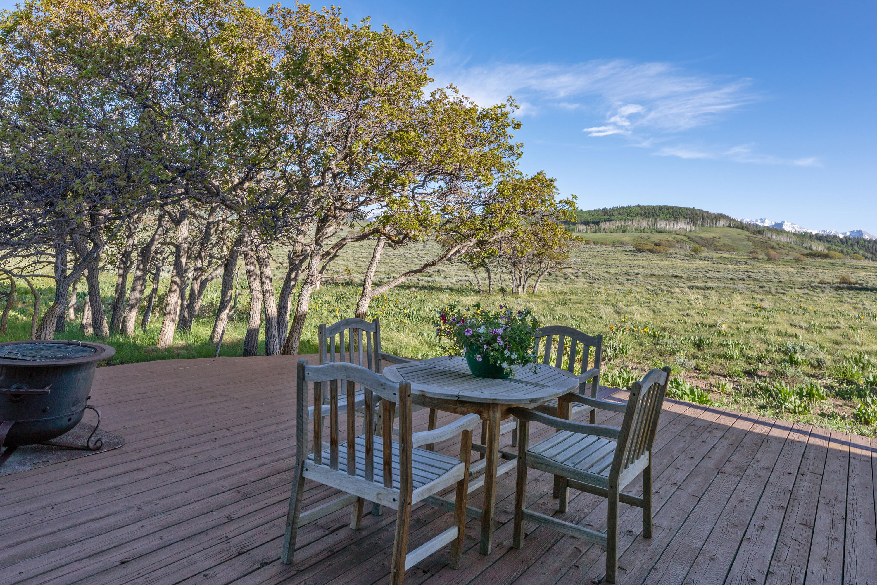 541 Elam Ridge Drive Placerville, CO 81430 - Photo 16 of 36 a view of an outdoor sitting area with furniture
