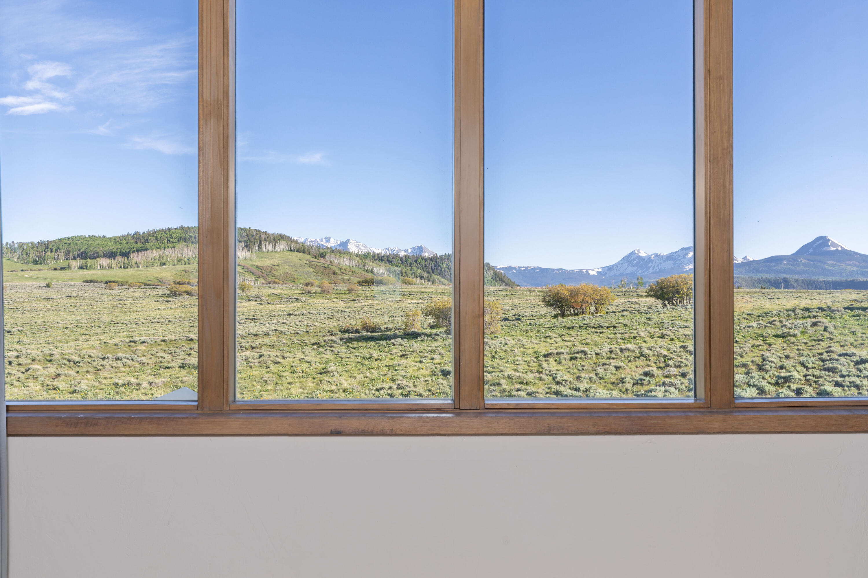 541 Elam Ridge Drive Placerville, CO 81430 - Photo 18 of 36 a view of a city from a window