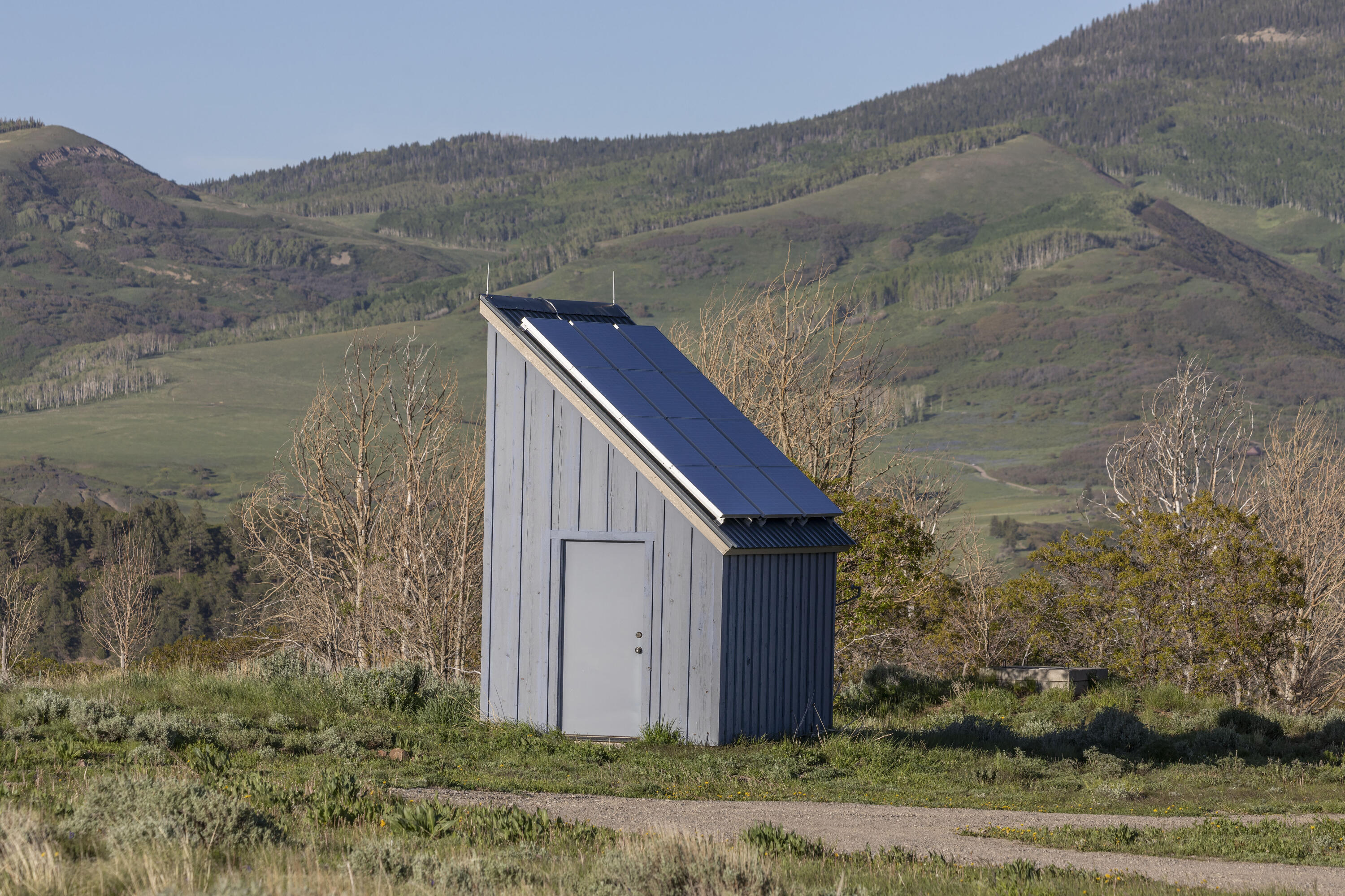 541 Elam Ridge Drive Placerville, CO 81430 - Photo 34 of 36 a view of a couches in front of a house