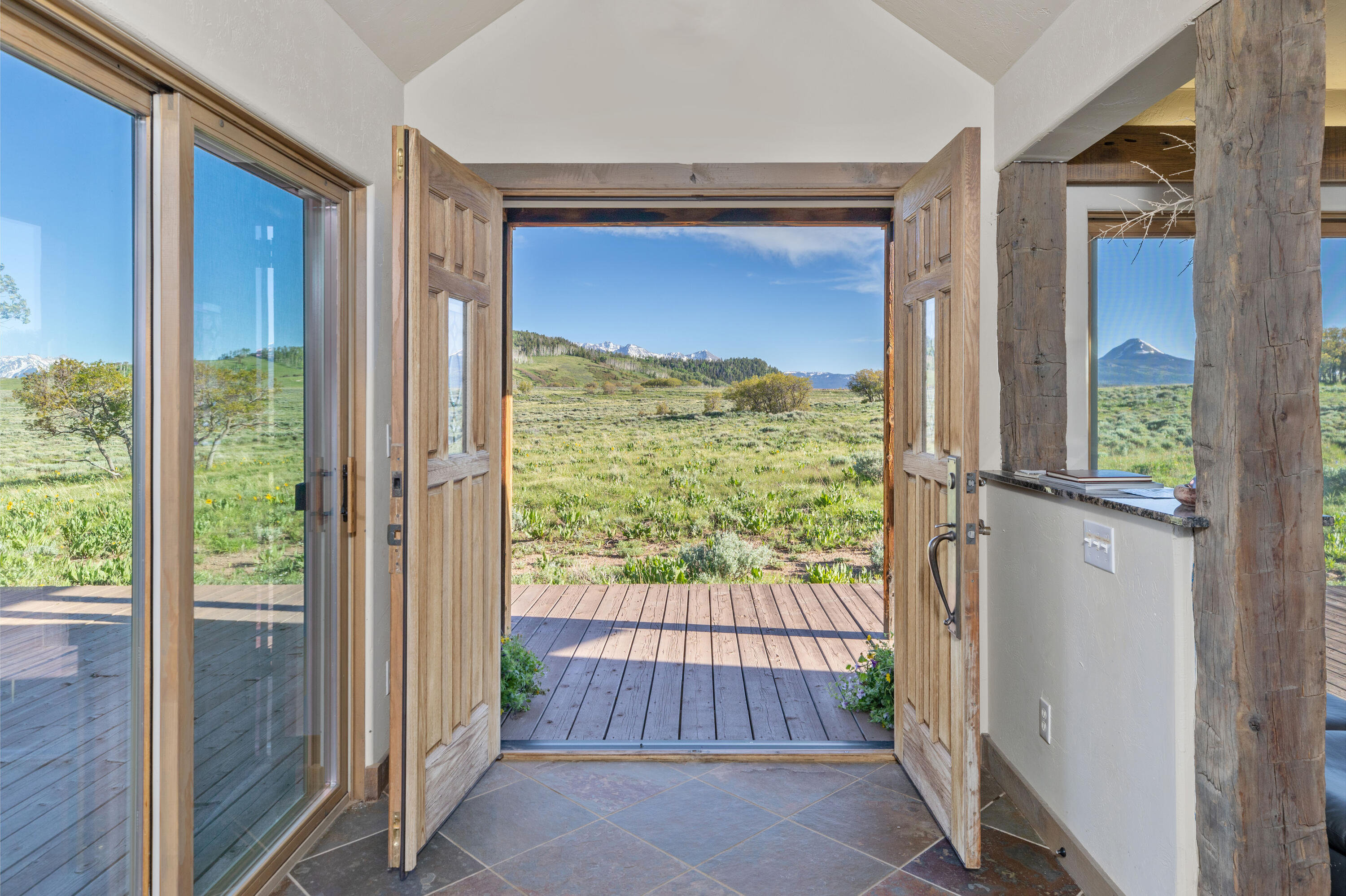 541 Elam Ridge Drive Placerville, CO 81430 - Photo 7 of 36 a view of a room with a large window