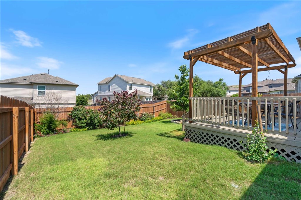 7912 Prairie Rye Drive Lago Vista, TX 78645 - Photo 26 of 37 Backyard