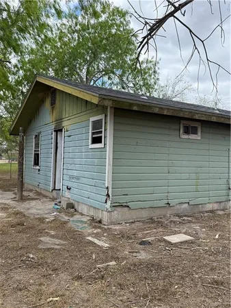 a front view of house