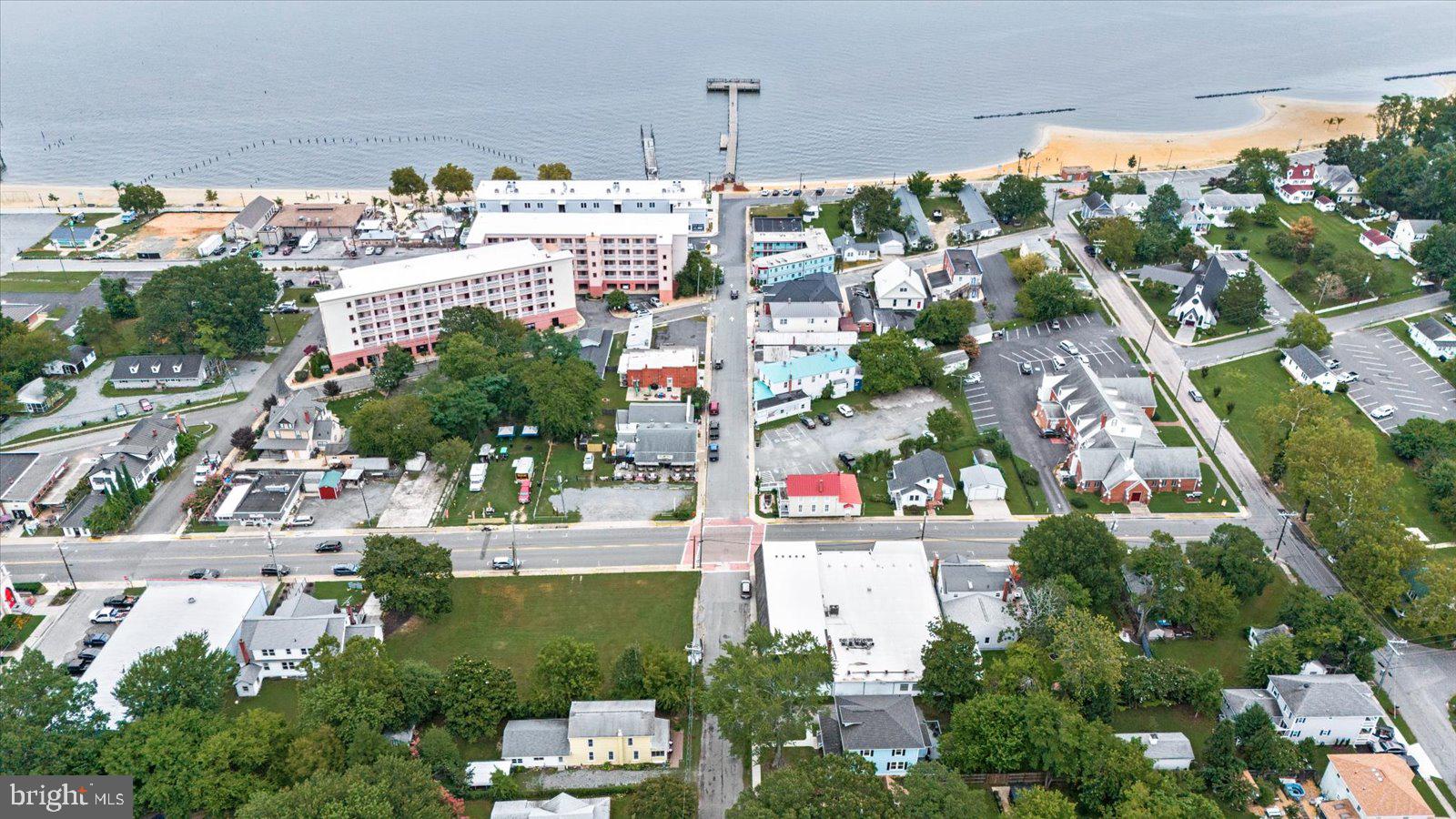 209 Hawthorn Street Colonial Beach, VA 22443 - Photo 47 of 56 an aerial view of residential houses with outdoor space
