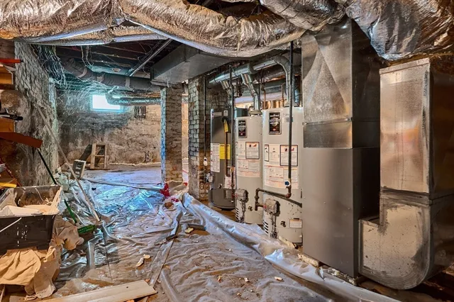 a view of a storage & utility room