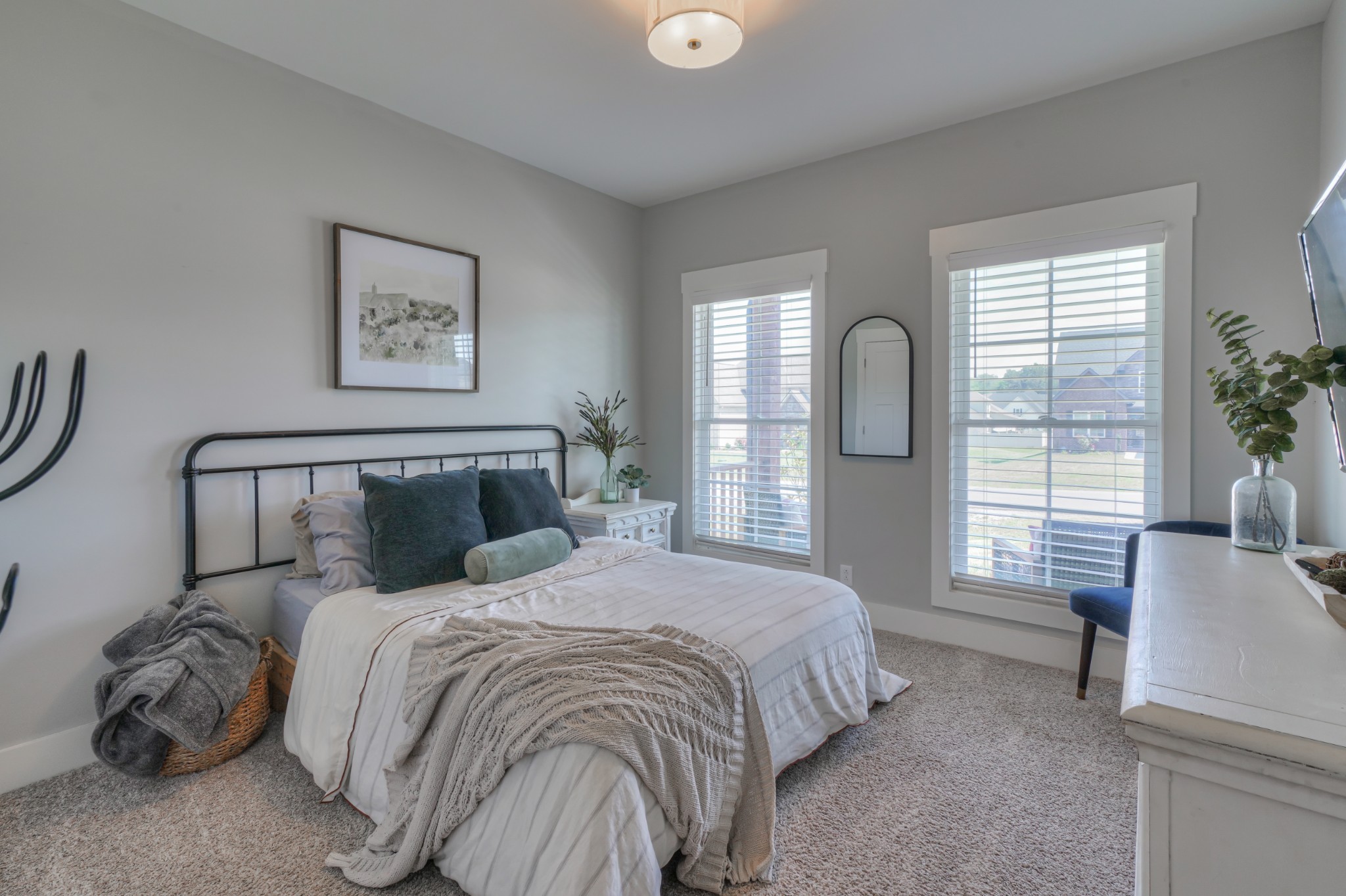 7774 Santos Drive Murfreesboro, TN 37129 - Photo 22 of 42 a bedroom with a bed and a large window