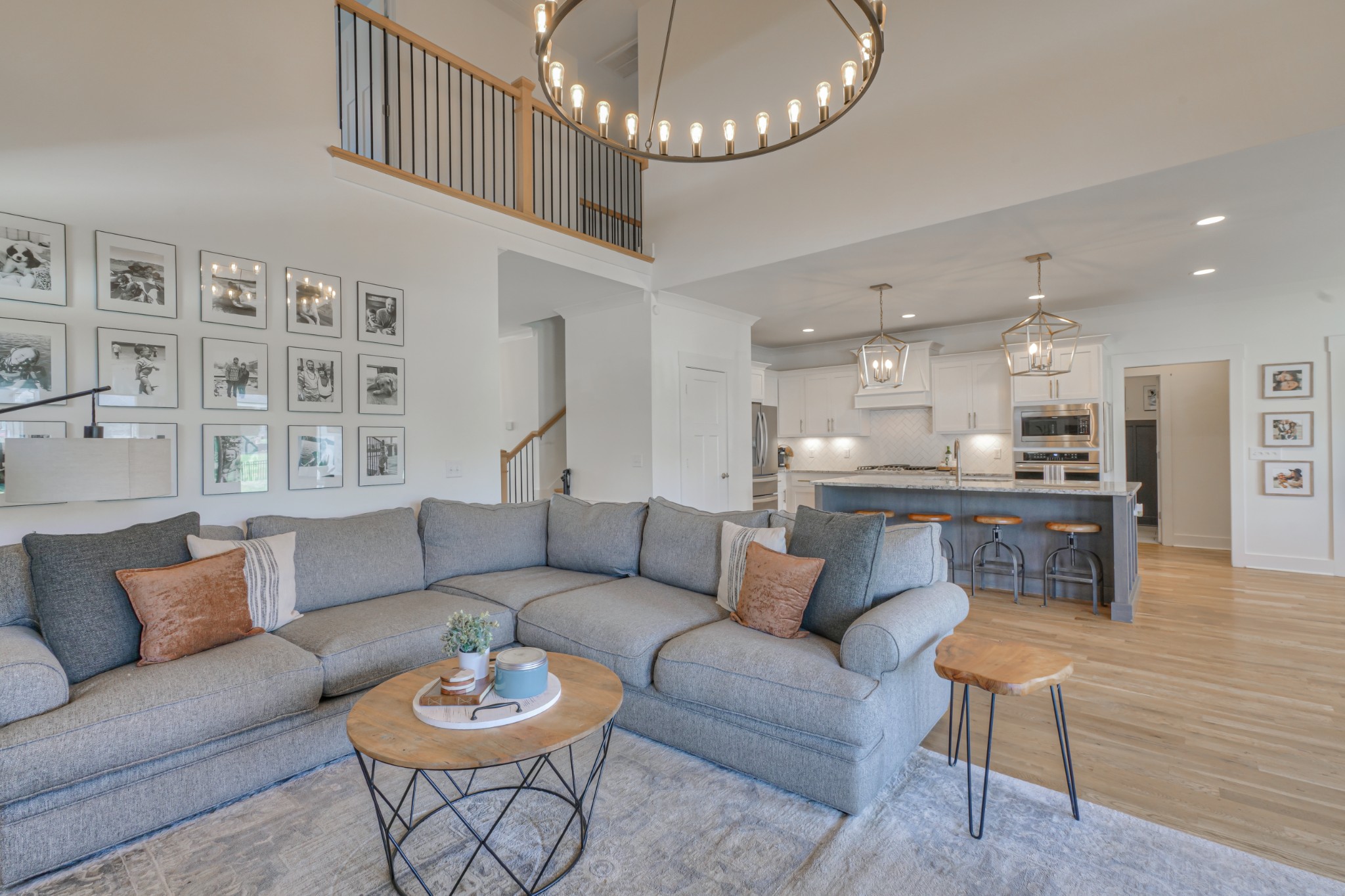 7774 Santos Drive Murfreesboro, TN 37129 - Photo 8 of 42 a living room with furniture and a dining table