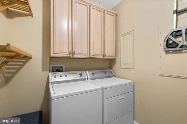 a view of balcony with furniture