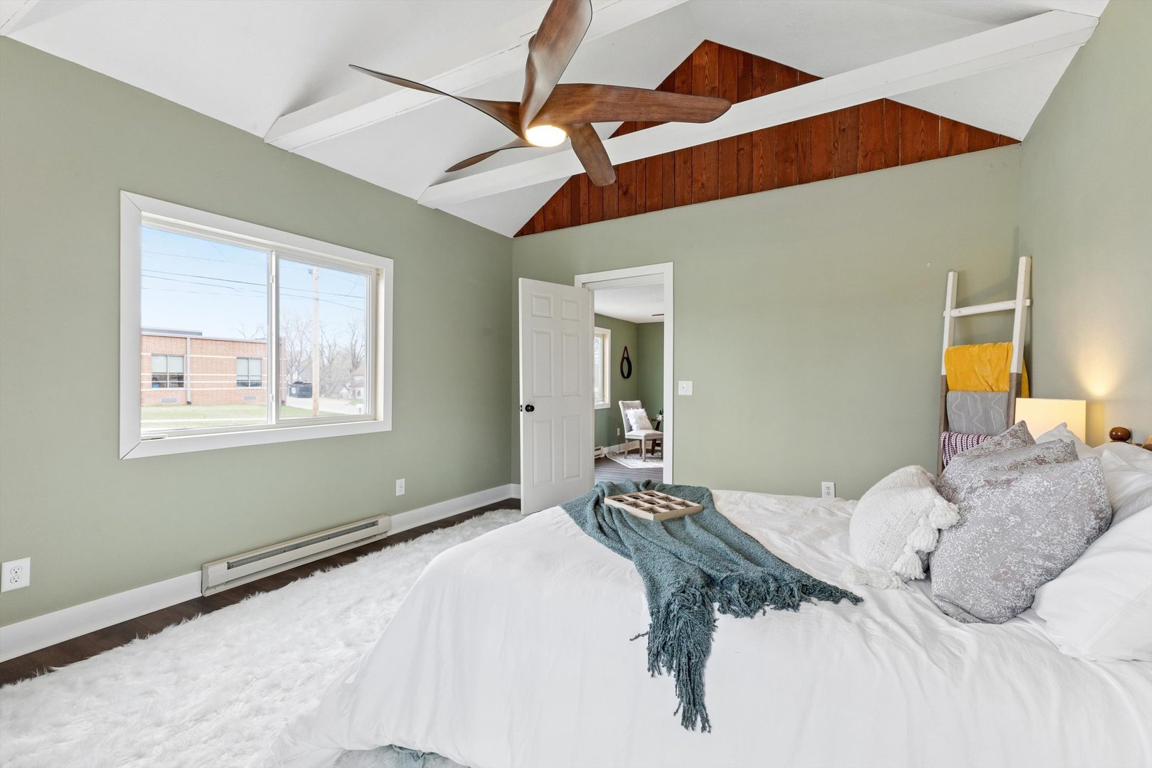 211 Clay Street New Boston, IL 61272 - Photo 16 of 29 a bedroom with a bed and a window