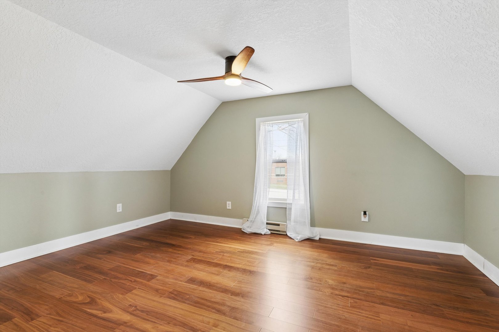 211 Clay Street New Boston, IL 61272 - Photo 22 of 29 a view of empty room with wooden floor