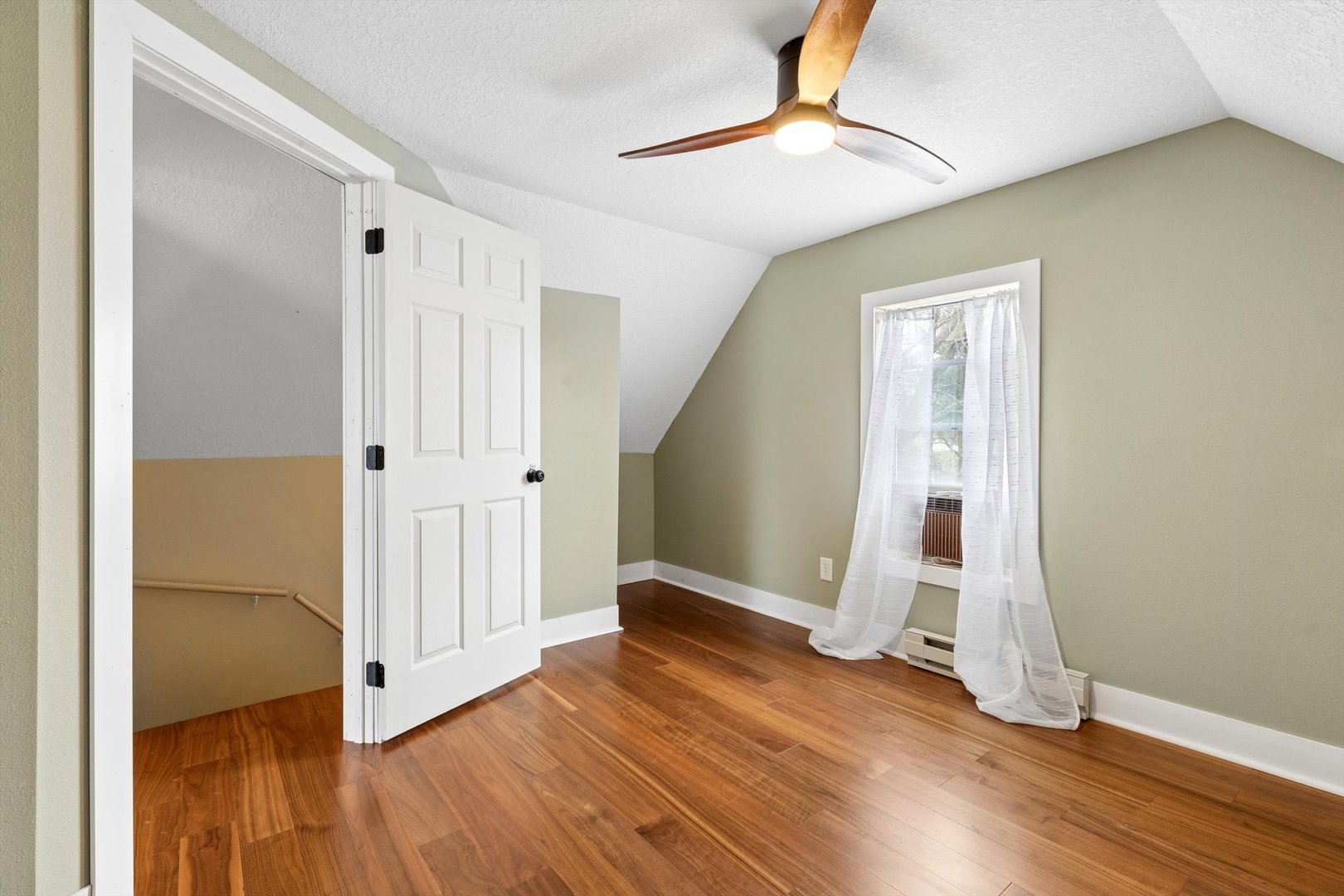 211 Clay Street New Boston, IL 61272 - Photo 25 of 29 a view of empty room with wooden floor