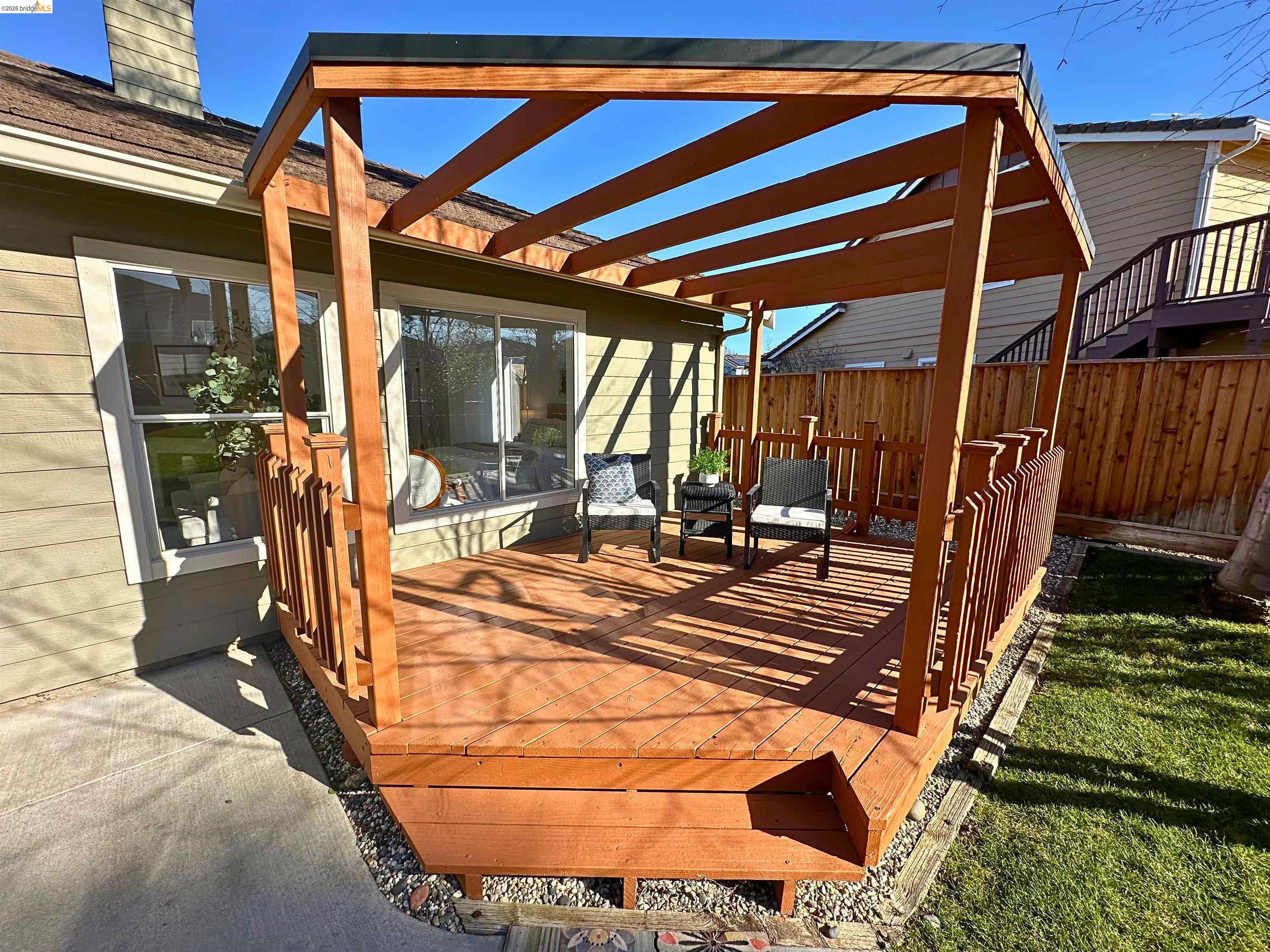 3075 Shiles Loop Brentwood, CA 94513 - Photo 23 of 37 Deck featuring a sunroom