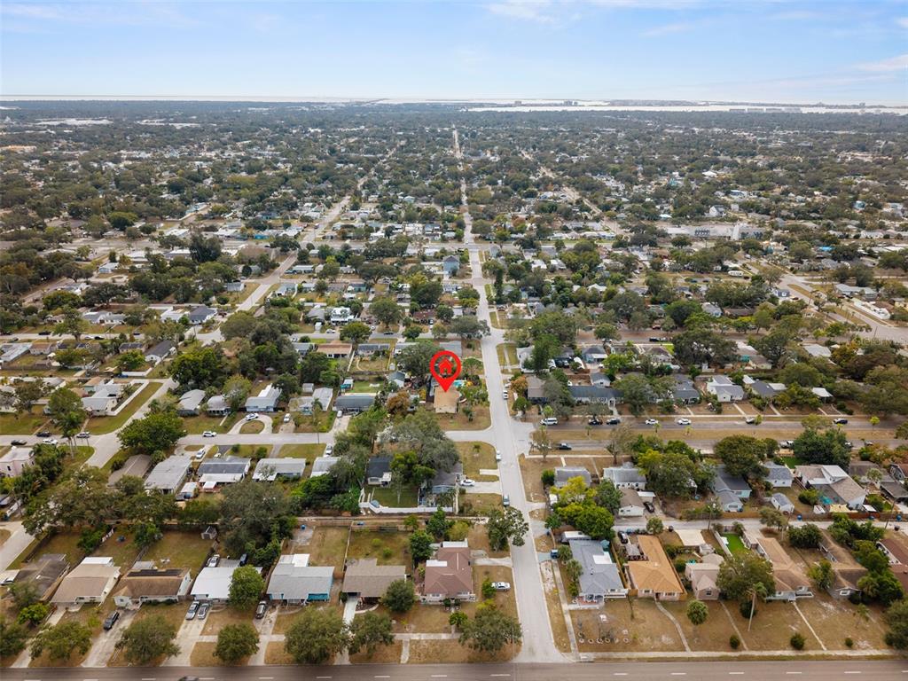 755 43rd Street St. Petersburg, FL 33713 - Photo 45 of 46 an aerial view of multiple house