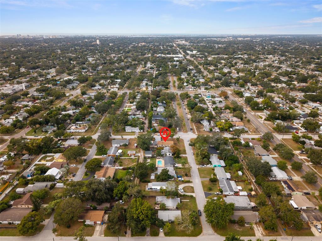 755 43rd Street St. Petersburg, FL 33713 - Photo 46 of 46 an aerial view of multiple house