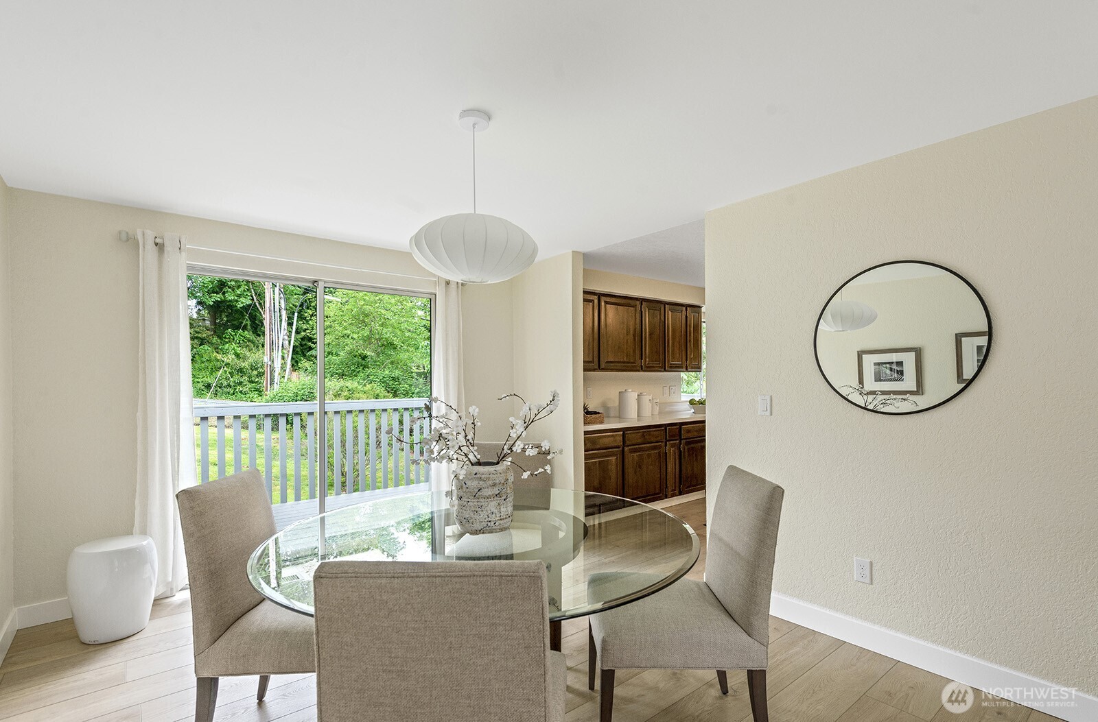22032 3rd Place West Bothell, WA 98021 - Photo 5 of 20 a view of a dining room with furniture window and outside view