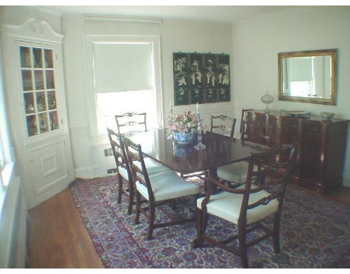 25 Bothfeld Road Newton, MA 02459 - Photo 4 of 6 a view of a dining room with furniture and a window