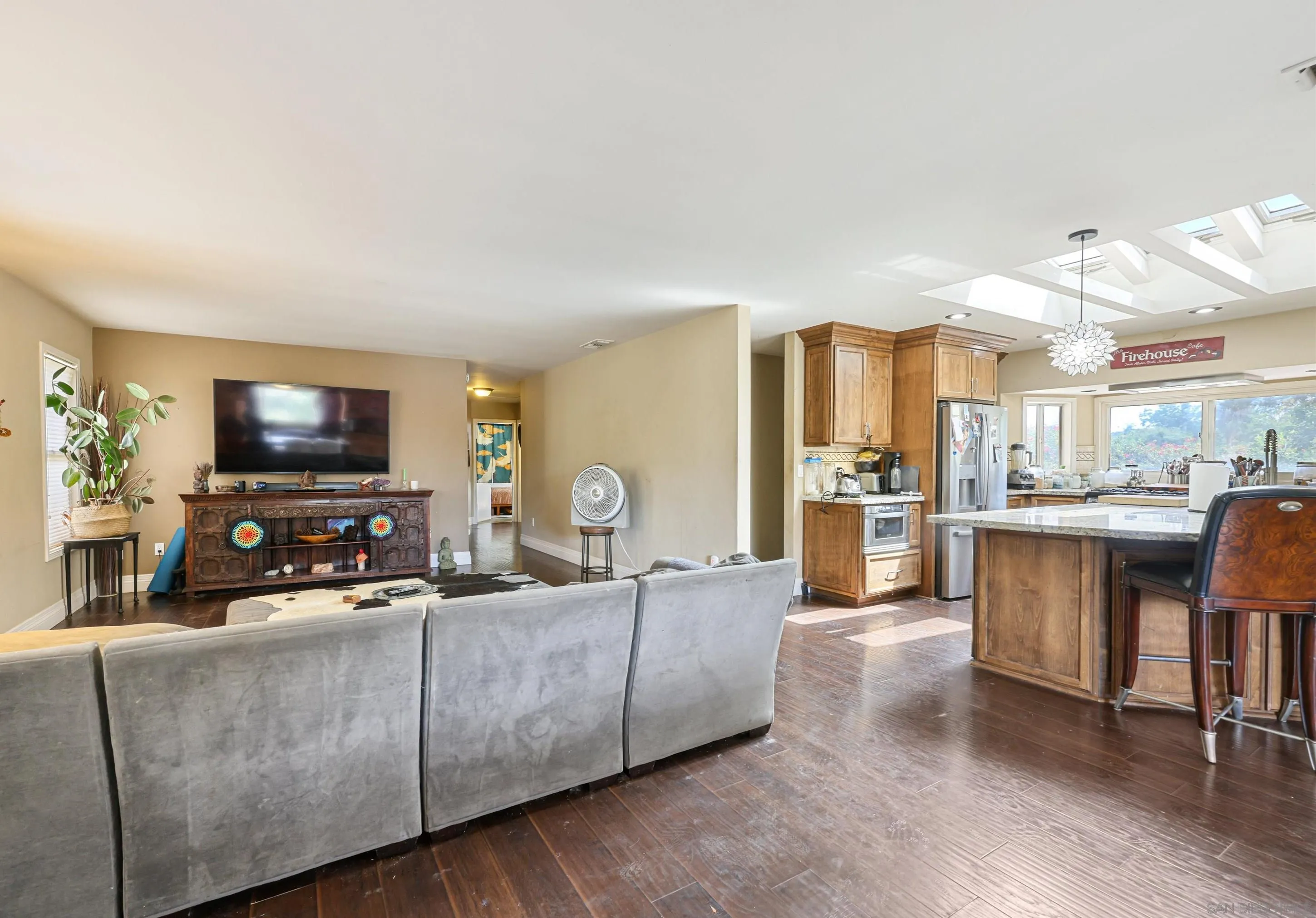 4012 Rogers Road Spring Valley, CA 91977 - Photo 6 of 19 a living room with furniture and a flat screen tv