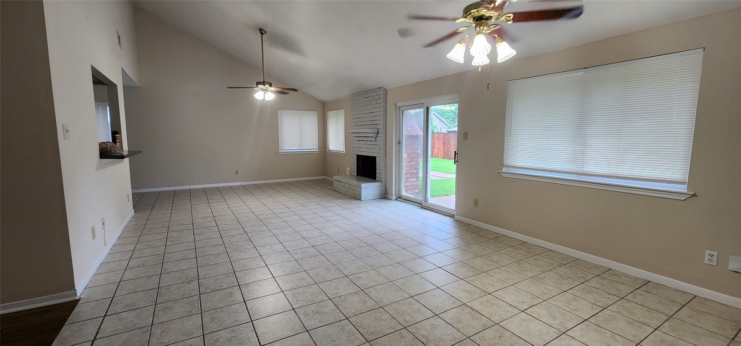15215 Ensenada Drive Houston, TX 77083 - Photo 2 of 22 Large family room and dining room combo with Fire place