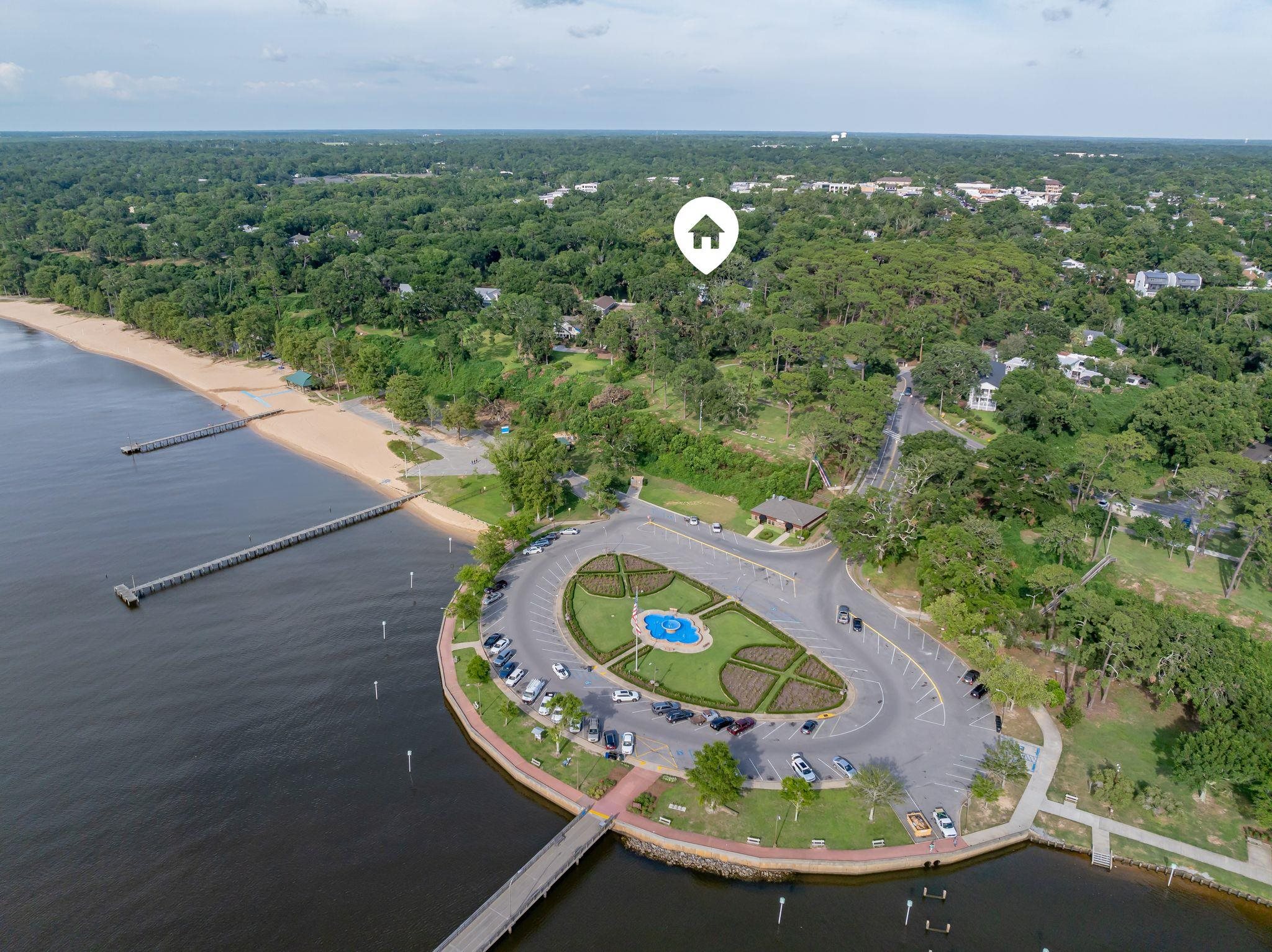 51 North Bayview Street Fairhope, AL 36532 - Photo 4 of 30 Aerial View