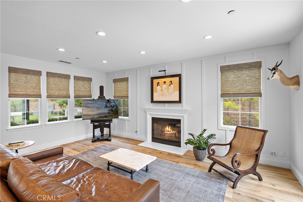 1 Drackert Lane Ladera Ranch, CA 92694 - Photo 15 of 57 Family room with custom Roman Shades