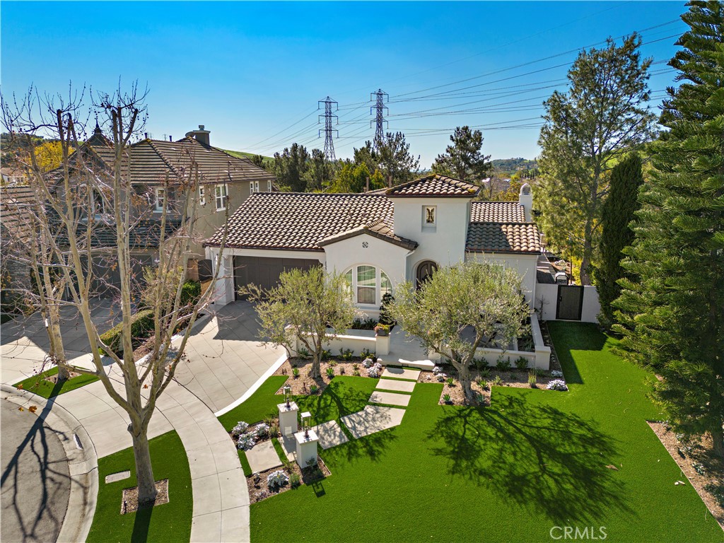 1 Drackert Lane Ladera Ranch, CA 92694 - Photo 49 of 57 an aerial view of a house with garden space and lake view