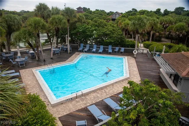 a view of pathway along with trees