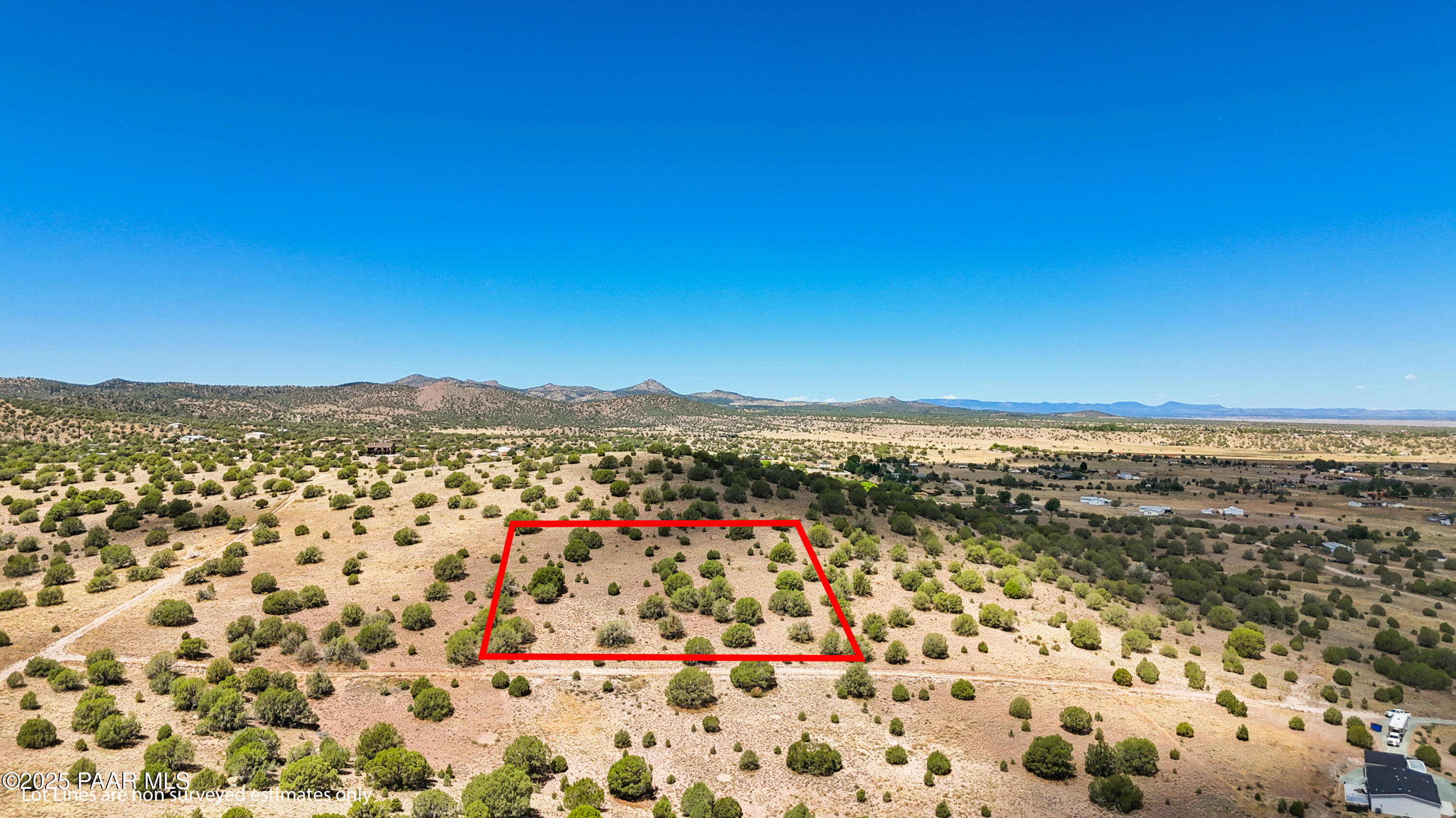 0 West Hilltop Road Chino Valley, AZ 86323 - Photo 10 of 20 27-Aerial (2) Lot Lines D3