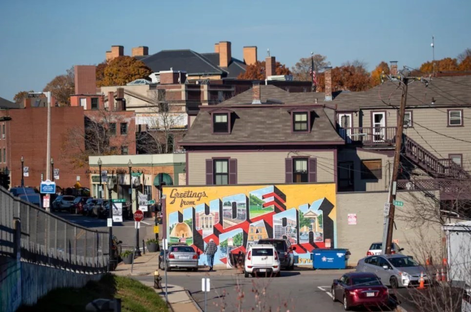 41 West Street, Unit 3 Boston, MA 02136 - Photo 18 of 23 a view of multiple houses with cars