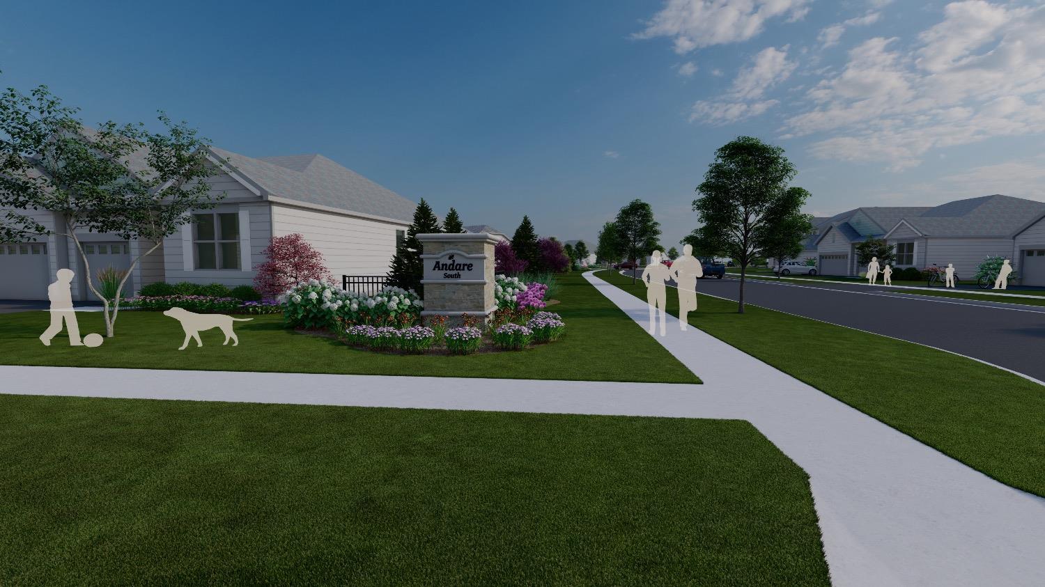 11566 Clyde Crown Point Merrillville, IN 46410 - Photo 27 of 27 a view of green field with house in the background