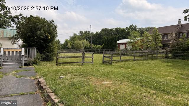 2060 Adams Road East Greenville, PA 18041 - Photo 2 of 32 Spacious green yard with rustic fencing.