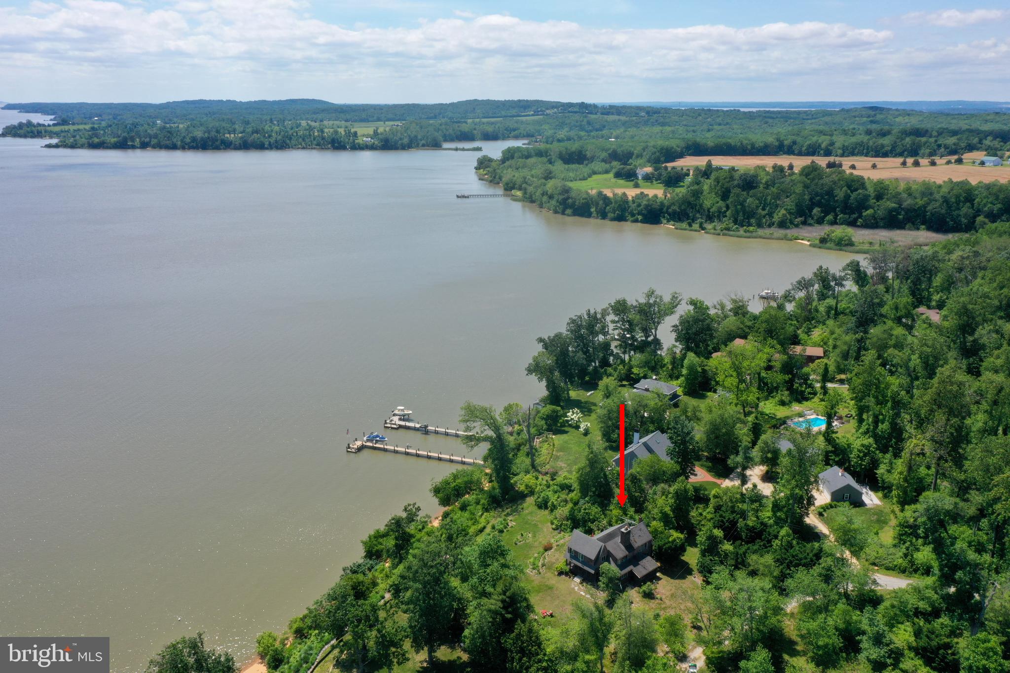 215 Dove Lane Elkton, MD 21921 - Photo 8 of 46 a view of a lake with houses in the back