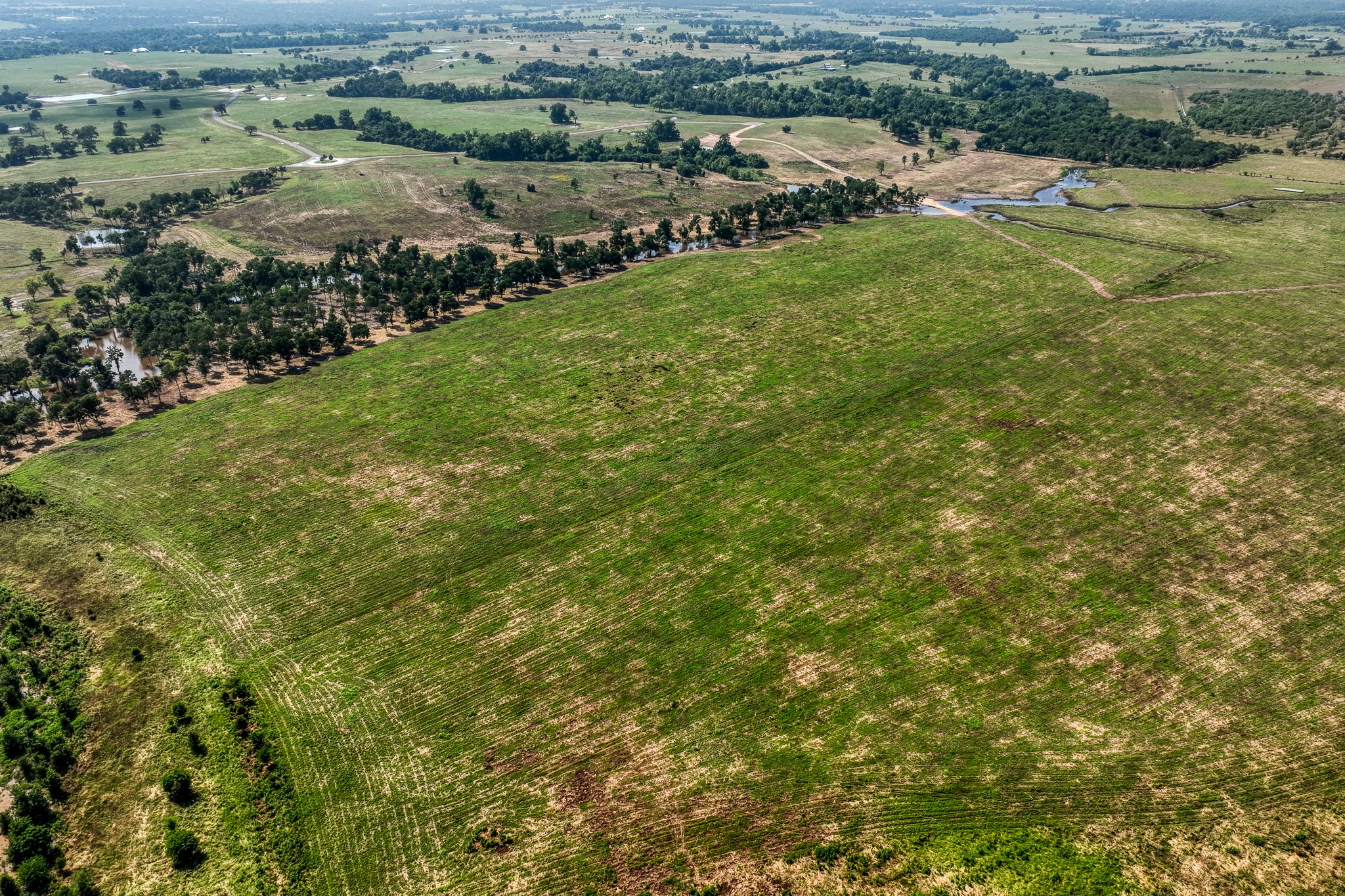 6164 Brazos Bow Way Washington, TX 77880 - Photo 27 of 43 an aerial view of residential houses with outdoor space and trees