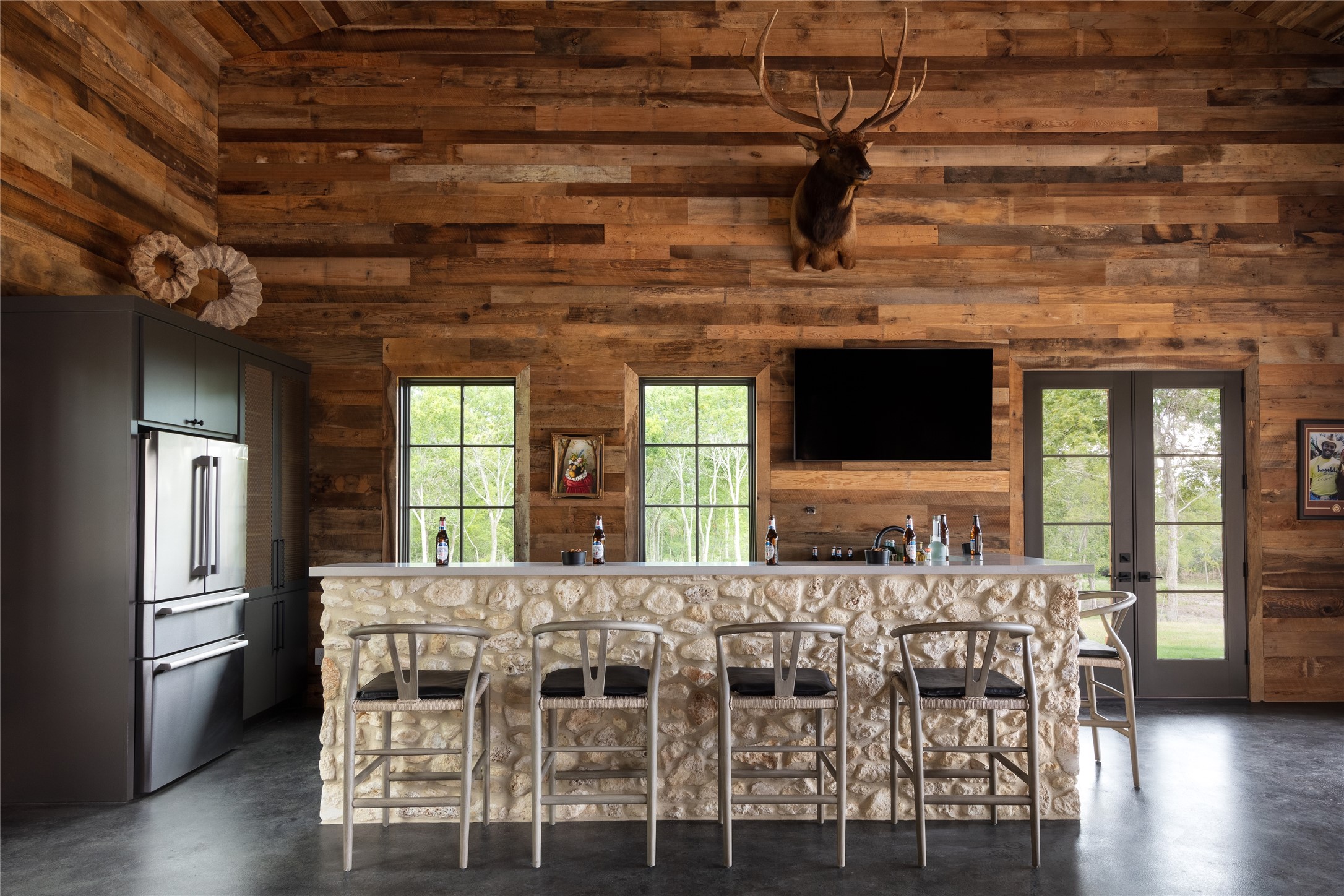 6164 Brazos Bow Way Washington, TX 77880 - Photo 7 of 43 a view of a dining room with furniture and window