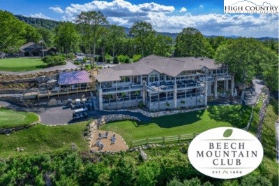 101 Hornbeam Road, Unit 2B Beech Mountain, NC 28604 - Photo 27 of 35 an aerial view of a house