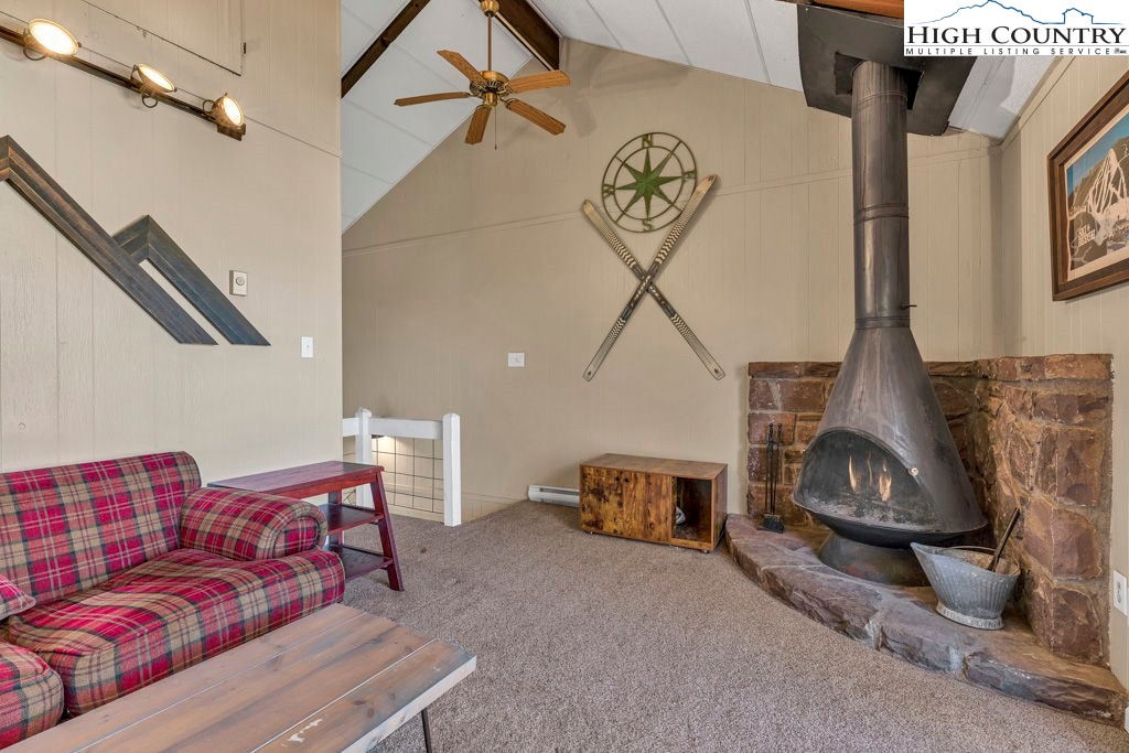 101 Hornbeam Road, Unit 2B Beech Mountain, NC 28604 - Photo 4 of 35 a living room with furniture