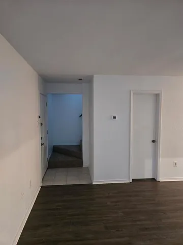 a view of wooden floor