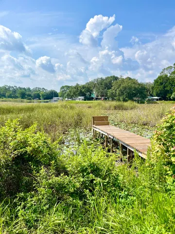 an aerial view of a houses with ocean view