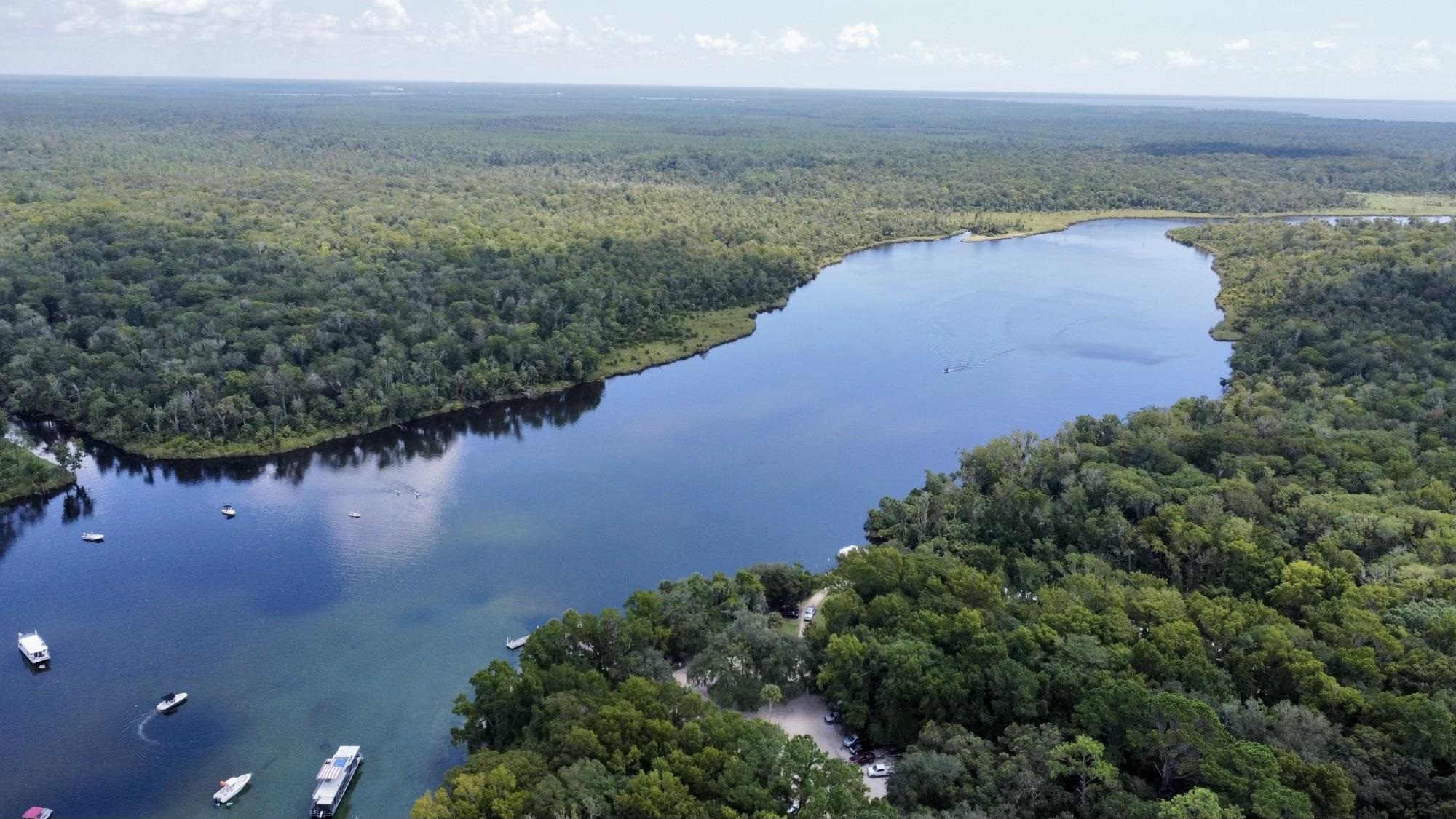 23670 Northeast 154th Place Road Salt Springs, FL 32134 - Photo 61 of 65 an aerial view of a houses with ocean view
