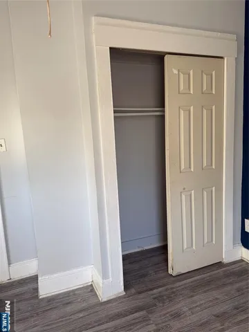 a close view of washer and dryer