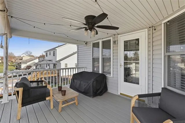 a view of a house with a porch