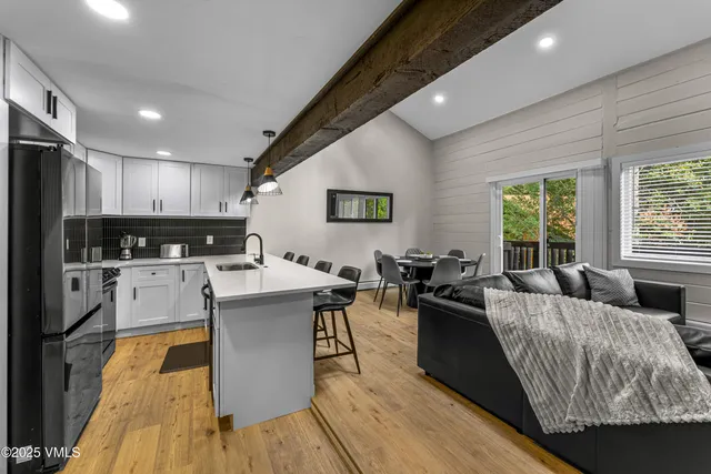 a view of a building and a terrace