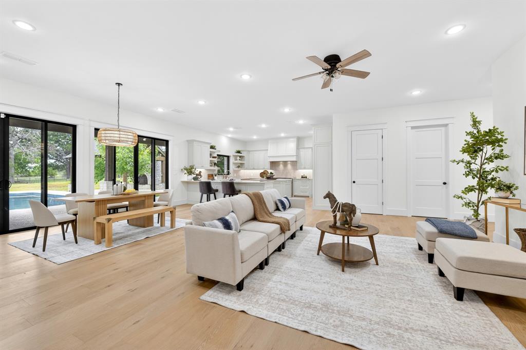 10373 Bobbie Lane Pilot Point, TX 76258 - Photo 10 of 40 So open and light with fresh white paint and many recessed lights . Just beautiful!
