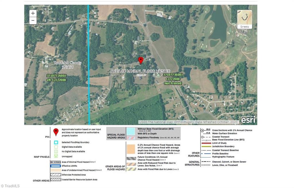 0 Edgar Road High Point, NC 27263 - Photo 23 of 23 FEMA MAP, not in Flood Zone.