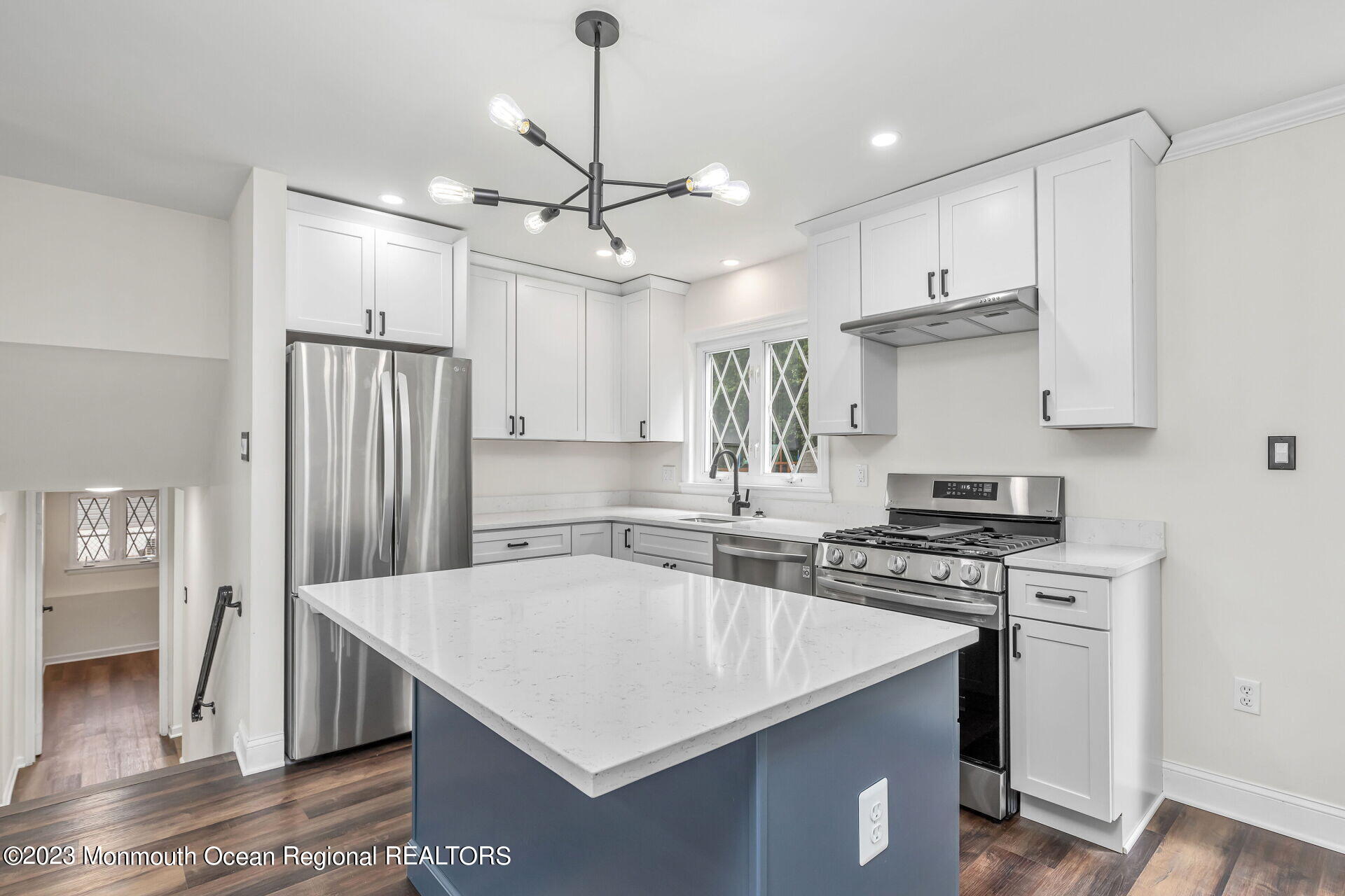 28 Copperfield Drive Hamilton, NJ 08610 - Photo 2 of 26 a kitchen with stainless steel appliances a stove a sink a refrigerator and cabinets