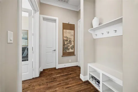 a living room with fireplace furniture and a fireplace