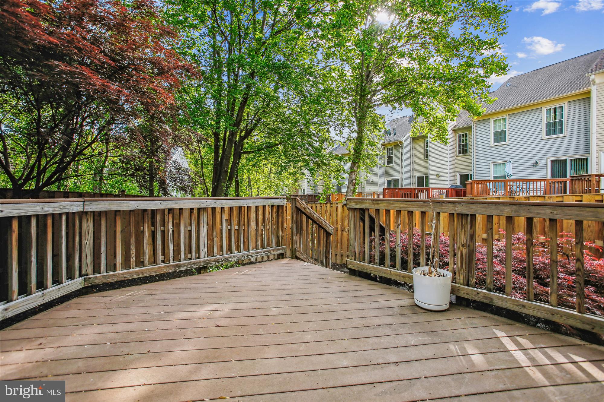 8493 Springfield Oaks Drive Springfield, VA 22153 - Photo 9 of 36 Deck