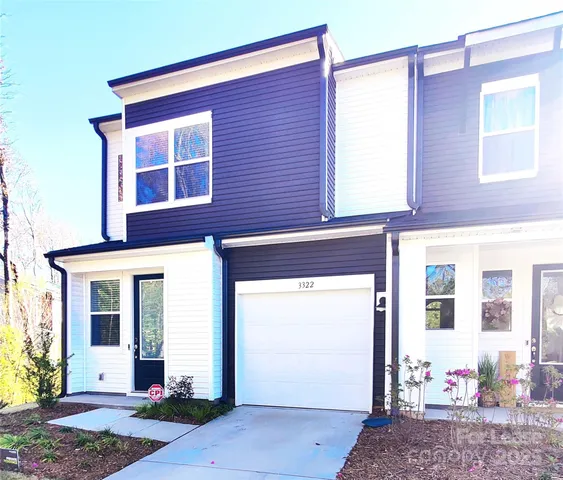 a view of a house with a outdoor space