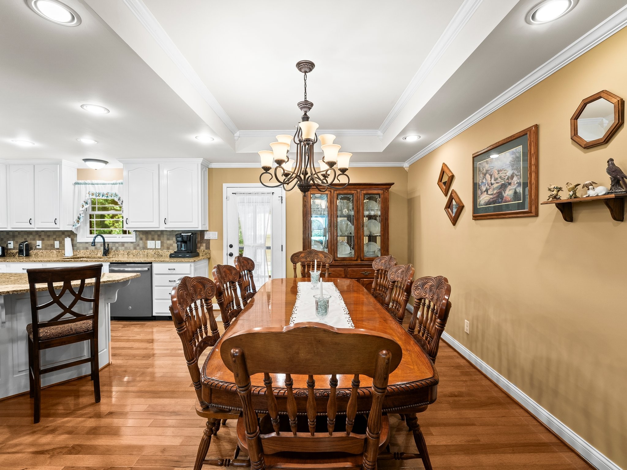 1574 Midway Road Sewanee, TN 37375 - Photo 11 of 45 a view of a dining room with furniture window and wooden floor